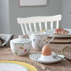 24 cl - Villeroy & Boch Colorful Spring Zuccheriera In Porcellana Premium
