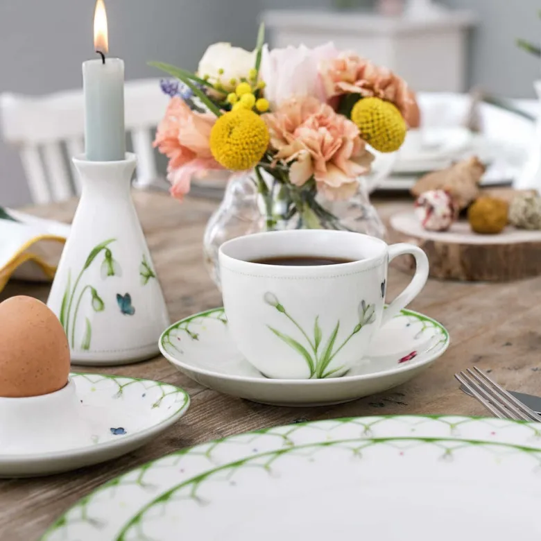 16 cl - Villeroy & Boch Colorful Spring Tazzina Tè Caffè In Porcellana Premium - Set 6 Pz