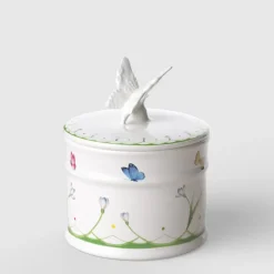45 cl - Villeroy & Boch Colorful Spring Barattolo Rotondo In Porcellana Premium