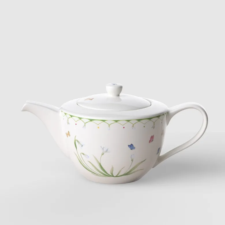 120 cl - Villeroy & Boch Colorful Spring Teiera In Porcellana Premium