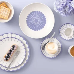 11 cl - Villeroy & Boch Fleur Coppetta Macedonia In Porcellana Premium Set 6 Pz