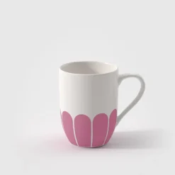 29 cl - Villeroy & Boch Fleur Tazza Cappuccino In Porcellana Premium Set 6 Pz