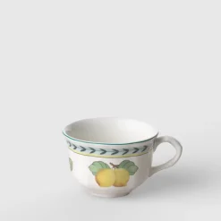 13 cl - Villeroy & Boch French Garden Fleurence Tazza Tè In Porcellana Premium - Set 6 Pz