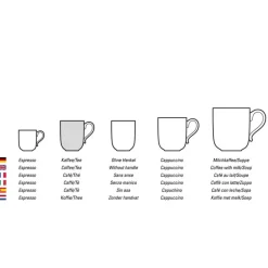 13 cl - Villeroy & Boch French Garden Fleurence Tazza Tè In Porcellana Premium - Set 6 Pz