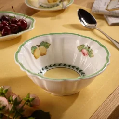 47 cl - Villeroy & Boch French Garden Fleurence Insalatiera In Porcellana Premium - Set 4 Pz