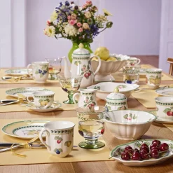36 cl - Villeroy & Boch French Garden Fleurence Zuccheriera In Porcellana Premium