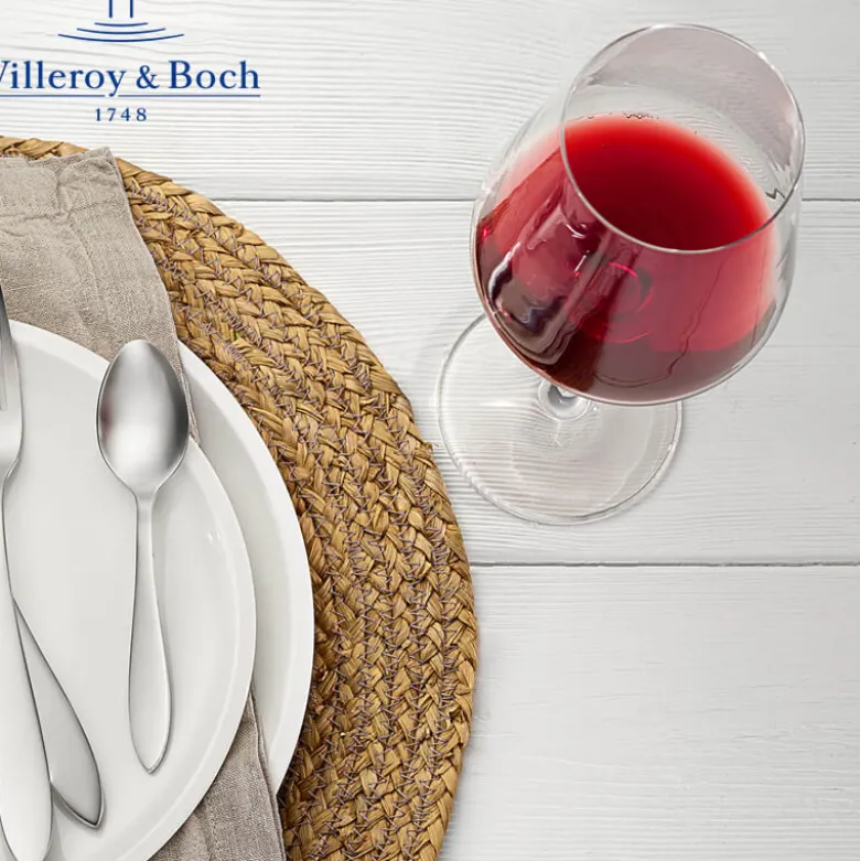 68 cl - Villeroy & Boch La Divina Calice Vino Rosso Burgundy in Vetro - Set 4 Pezzi