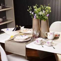 15 cl - Villeroy & Boch Mariefleur Basic Tazza Tè In Porcellana Premium - Set 6 Pz