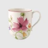 37 cl - Villeroy & Boch Mariefleur Basic Tazza Mug In Porcellana Premium - Set 6 Pz