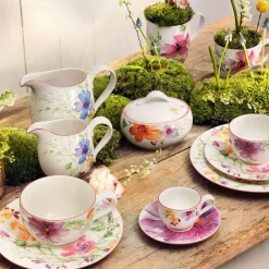 37 cl - Villeroy & Boch Mariefleur Basic Zuccheriera In Porcellana Premium