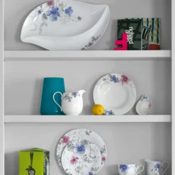 21 cl - Villeroy & Boch Mariefleur Gris Basic Piatto Fondi In Porcellana Premium - Set 6 Pz