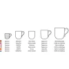 5 cl - Villeroy & Boch Mariefleur Gris Basic Tazzina Caffè In Porcellana Premium - Set 6 Pz
