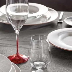 42 cl - Villeroy & Boch Ovid Bicchiere Acqua In Vetro Cristallino Set 4 Pz