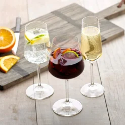 25 cl - Villeroy & Boch Ovid Calice Flute in Vetro - Set 4 Pezzi