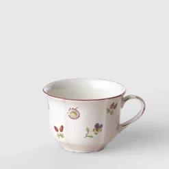 26 cl - Villeroy & Boch Petite Fleur Tazza Cappuccino In Porcellana Premium - Set 6 Pz