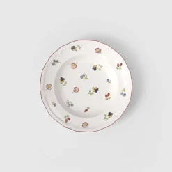 30 cl - Villeroy & Boch Petite Fleur Piatto Fondo In Porcellana Premium - Set 6 Pz