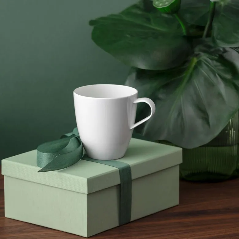 27 cl - Villeroy & Boch Pura Tazza Mug In Porcellana Premium - Set 6 Pz