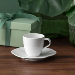 5 cl - Villeroy & Boch Pura Tazzina Caffè In Porcellana Premium - Set 6 Pz