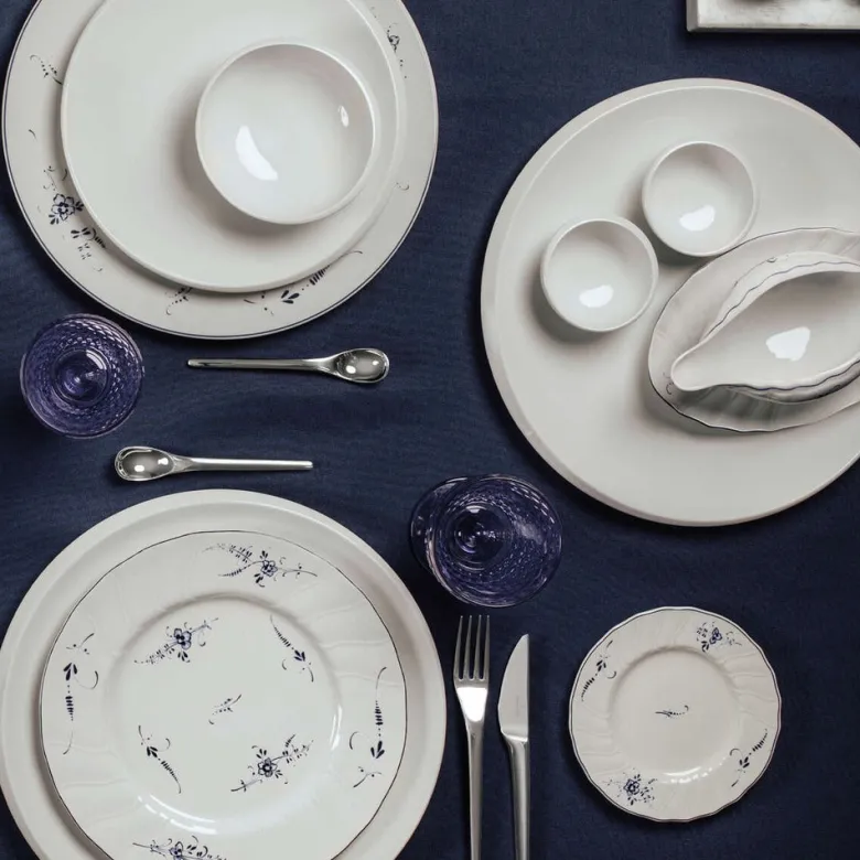 20 cl - Villeroy & Boch Vieux Luxembourg Salsiera In Porcellana Premium