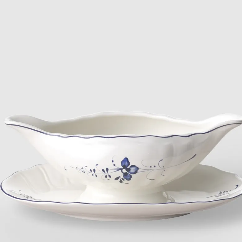 20 cl - Villeroy & Boch Vieux Luxembourg Salsiera In Porcellana Premium