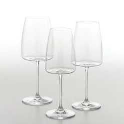 42 cl - Zafferano Altopiano Calice Flute in Vetro - Set 6 Pezzi