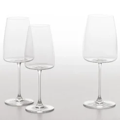 51 cl - Zafferano Altopiano Calice Vino Bianco in Vetro - Set 6 Pezzi