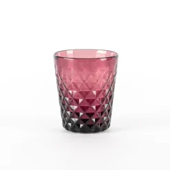 35 cl - Zafferano Balloton Bicchiere Acqua in Vetro Soffiato - Set 6 Pezzi