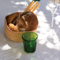 32 cl - Zafferano Bei Bicchiere Acqua in Vetro Soffiato - Set 6 Pezzi