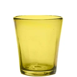 32 cl - Zafferano Bei Bicchiere Acqua in Vetro Soffiato - Set 6 Pezzi