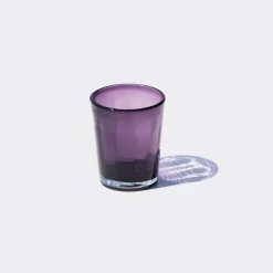 32 cl - Zafferano Bei Bicchiere Acqua in Vetro Soffiato - Set 6 Pezzi