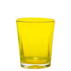 32 cl - Zafferano Bei Bicchiere Acqua in Vetro Soffiato - Set 6 Pezzi