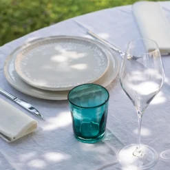 32 cl - Zafferano Bei Bicchiere Acqua in Vetro Soffiato - Set 6 Pezzi