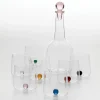 44 cl - Zafferano Bilia Bicchiere Acqua Fatto a Mano in Vetro Borosilicato - Set 12 Pz