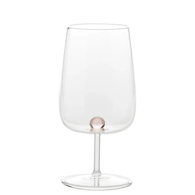 38 cl - Zafferano Bilia Calice Vino Multiuso Bilia Colorata in Vetro Borosilicato - Set 6 Pezzi