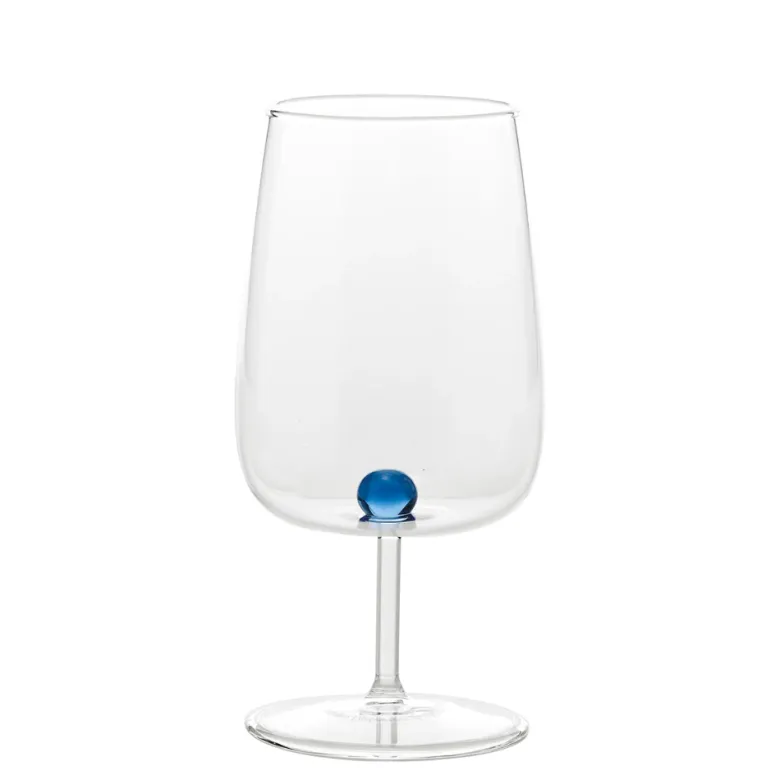 38 cl - Zafferano Bilia Calice Vino Multiuso Bilia Colorata in Vetro Borosilicato - Set 6 Pezzi