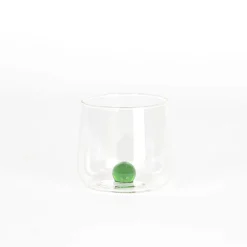 10 cl - Zafferano Bilia Junior Bicchiere Liquore Bilia Colorata in Vetro Borosilicato - Set 6 Pezzi