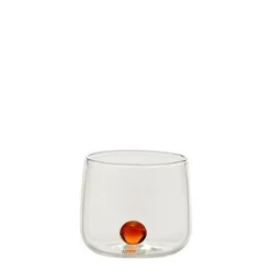 10 cl - Zafferano Bilia Junior Bicchiere Liquore Bilia Colorata in Vetro Borosilicato - Set 6 Pezzi