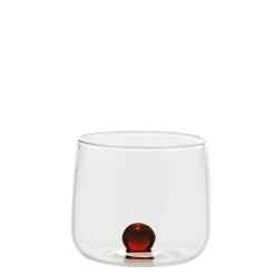 10 cl - Zafferano Bilia Junior Bicchiere Liquore Bilia Colorata in Vetro Borosilicato - Set 6 Pezzi