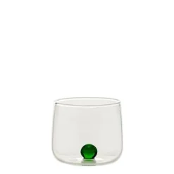 10 cl - Zafferano Bilia Junior Bicchiere Liquore Bilia Colorata in Vetro Borosilicato - Set 6 Pezzi