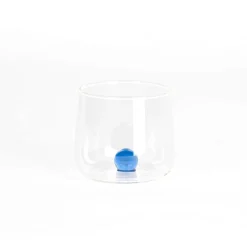 10 cl - Zafferano Bilia Junior Bicchiere Liquore Bilia Colorata in Vetro Borosilicato - Set 6 Pezzi