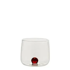 10 cl - Zafferano Bilia Junior Bicchiere Liquore Bilia Colorata in Vetro Borosilicato - Set 6 Pezzi
