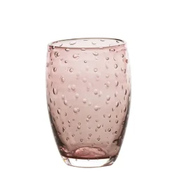 35 cl - Zafferano Bolicante Bicchiere Acqua Bolle in Vetro Soffiato - Set 6 Pezzi