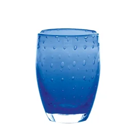 35 cl - Zafferano Bolicante Bicchiere Acqua Bolle in Vetro Soffiato - Set 6 Pezzi