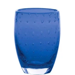 35 cl - Zafferano Bolicante Bicchiere Acqua Bolle in Vetro Soffiato - Set 6 Pezzi