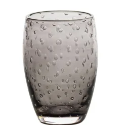35 cl - Zafferano Bolicante Bicchiere Acqua Bolle in Vetro Soffiato - Set 6 Pezzi