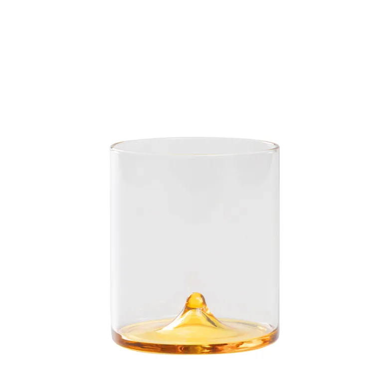 34.5 cl - Zafferano Discobolo Bicchiere Acqua In Vetro Set 4 Pz