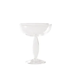 28 cl - Zafferano Dorici Coppa Champagne In Vetro Set 4 Pz