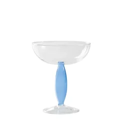 28 cl - Zafferano Dorici Coppa Champagne In Vetro Set 4 Pz