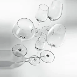 36 cl - Zafferano Eventi Calice Vino Bianco in Vetro - Set 6 Pezzi