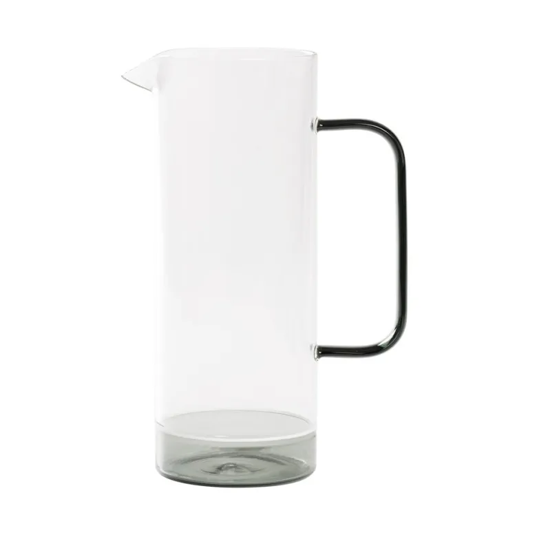 120 cl - Zafferano Filo Bianco Caraffa In Vetro Borosilicato